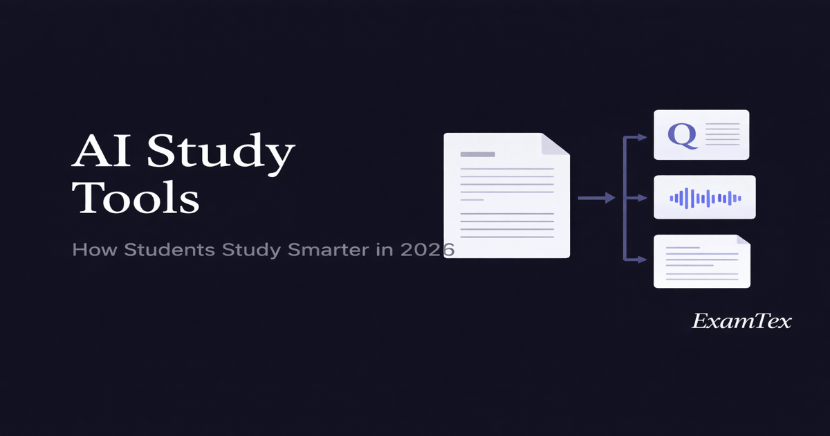 AI Study Tools in 2026: How Students Are Using AI to Study Smarter